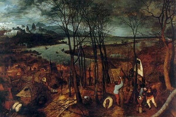 Beginning of Spring - Complete by Pieter the Elder Brueghel - Art Print