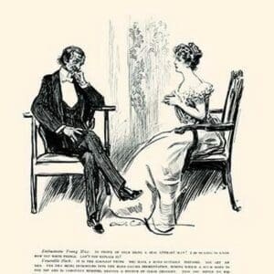 Being a Writer by Charles Dana Gibson - Art Print