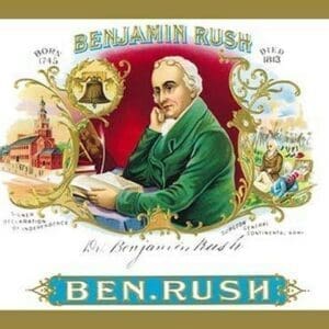 Benjamin Rush Cigars - Art Print