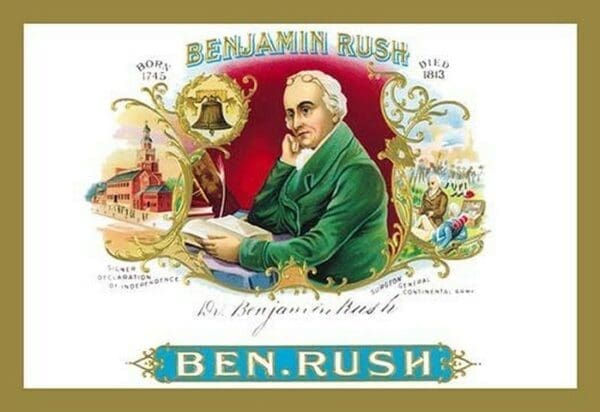 Benjamin Rush Cigars - Art Print