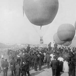 Berlin Balloon Race - Art Print