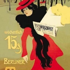 Berliner Morganpost by Howard Pyle - Art Print