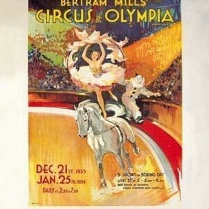 Bertram Mills' Circus at Olympia - Art Print