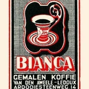 Bianca Gemalen Koffie - Art Print