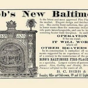 Bibb's New Baltimore - Art Print