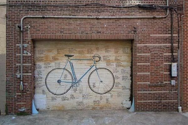 Bicycle Door by Jason Pierce - Art Print