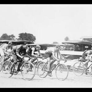 Bicycle Race in Washington D.C. - Art Print