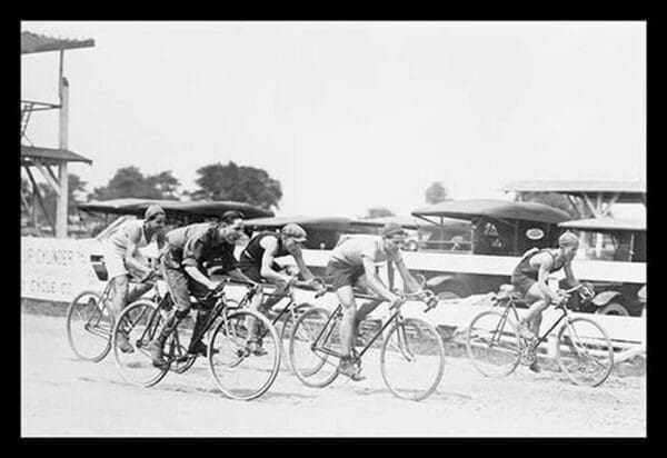 Bicycle Race in Washington D.C. - Art Print