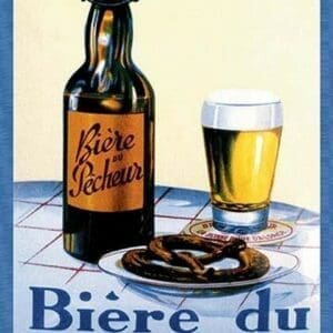 Biere du Pecheur - Art Print