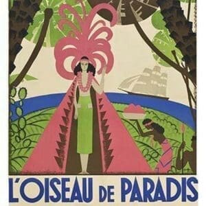 Bird of Paradise 'L'oiseau de Paradis' #2 - Art Print