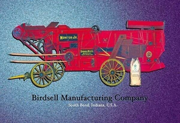 Birdsell's Clover Thresher and Separator - Art Print