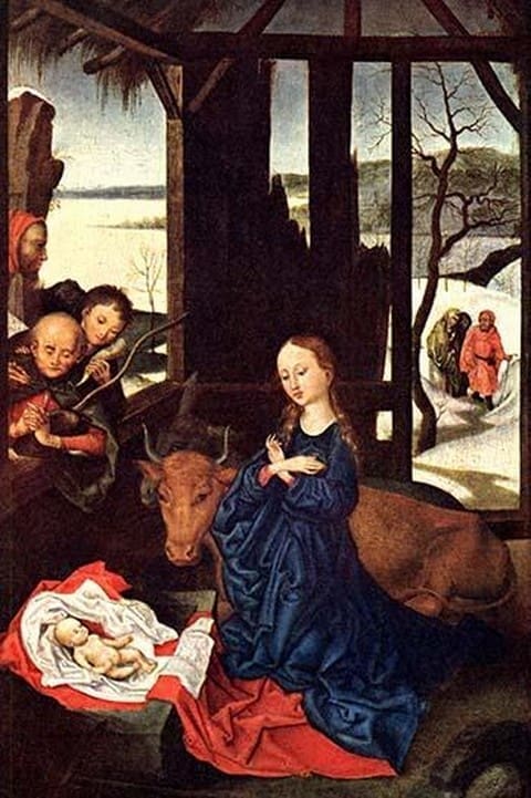 Birth of Christ by Schonegaur - Art Print