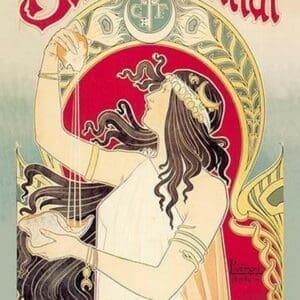 Bitter Oriental Absinthe by Henri Privat-Livemont - Art Print