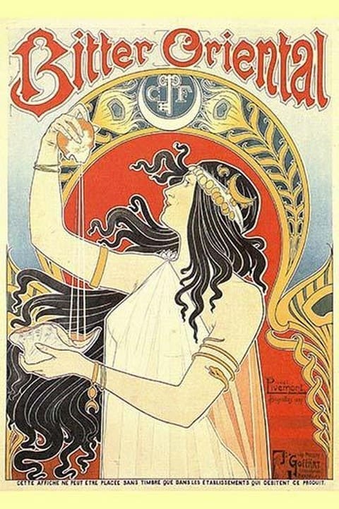 Bitter Oriental by Alphonse Mucha - Art Print