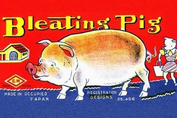 Bleating Pig - Art Print