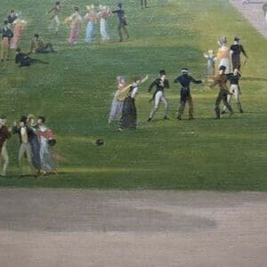 Blind Man's Bluff at the Palace & Gardens of Versailles Detail) by John Vanderlyn - Art Print