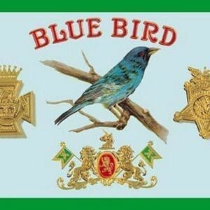 Blue Bird Cigars - Art Print