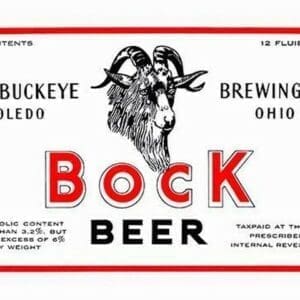 Bock Beer #2 - Art Print