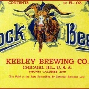 Bock Beer #3 - Art Print