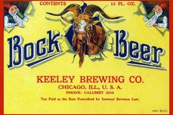 Bock Beer #3 - Art Print