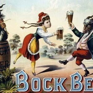 Bock Beer Celebration - Art Print