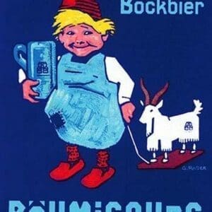 Bohmisches Bockbier by G Rader - Art Print