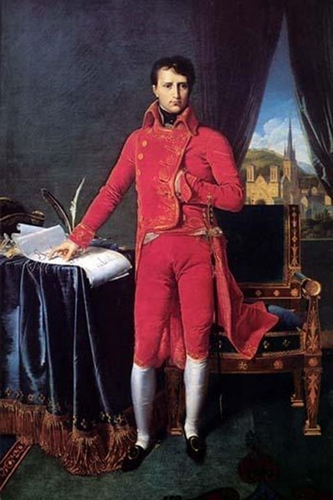 Bonaparte as First Consul by Jean-Auguste-Dominique Ingres - Art Print