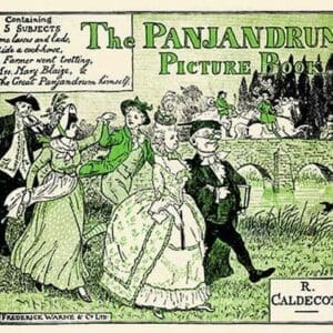 Book Cover The Panjandrum Picture Book by Randolph Caldecott - Art Print