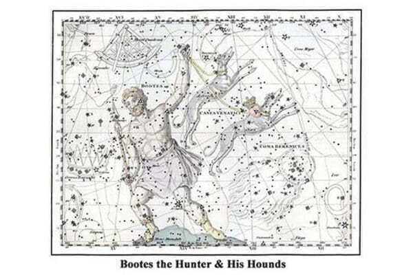 Bootes the Hunter & His Hounds by Alexander Jamieson - Art Print