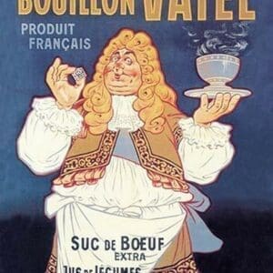 Bouillon Vatel by Eugene Oge - Art Print