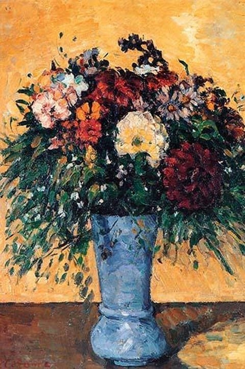 Bouquet of Flowers in a Vase by Paul Cezanne - Art Print