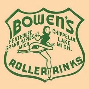 Bowen's Roller Rinks - Art Print