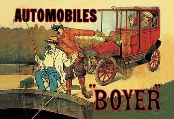 Boyer - Automobiles by Philippe Chapellier - Art Print