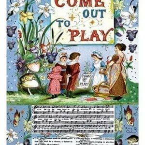 Boys & Girls Come Out to Play by Walter Crane - Art Print