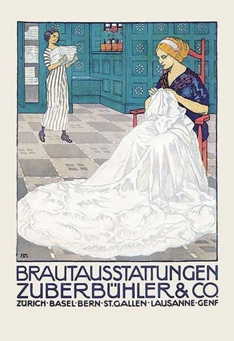 Brautauss Tattungen Zuberbuhler - Art Print