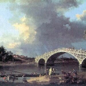 Bridge by Canaletto - Art Print