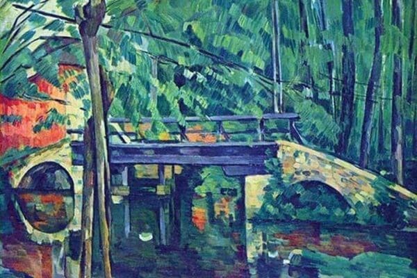 Bridge in the Forest by Paul Cezanne - Art Print