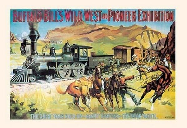 Buffalo Bill: The Great Train Hold Up - Art Print