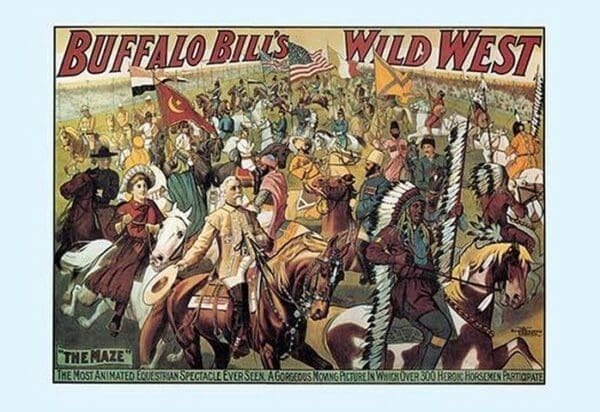 Buffalo Bill: The Maze - Art Print