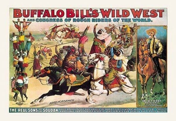 Buffalo Bill: The Real Sons of the Soudan - Art Print