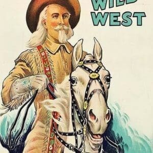 Buffalo Bill Wild West - Art Print