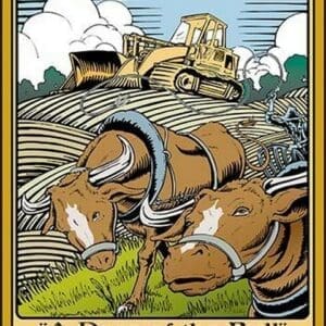 Bulldozer by Wilbur Pierce - Art Print