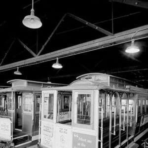 Cable Car Maintenance Bay - Art Print