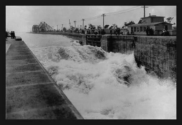 Canadian Lock Accident - Art Print