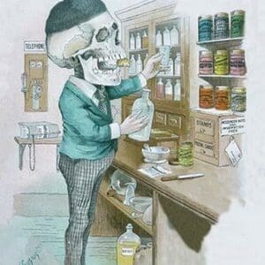 Canadian Pharmaceuticals by Wilbur Pierce - Art Print