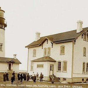 Cape Foulweather Lighthouse - Art Print