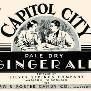 Capitol City Pale Dry Ginger Ale - Art Print