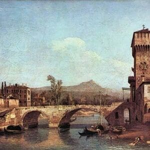 Capriccio Veneto by Canaletto - Art Print