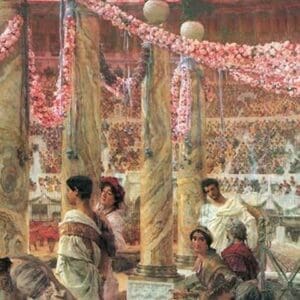 Caracalla & Geta by Sir Lawrence Alma-Tadema - Art Print