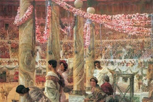 Caracalla & Geta by Sir Lawrence Alma-Tadema - Art Print